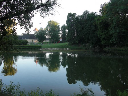 Kinderspielplatz vom Parkbad aus