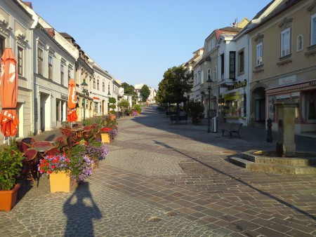 Blick aus der Fuzo Richtung Schloss